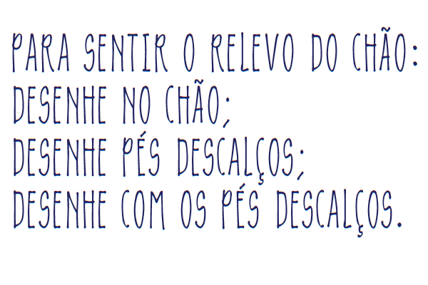 Trecho do "Guia de viagem pelo aqui e agora".