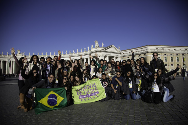 Conferência Global contou com a presença do Papa Francisco e mais de 2 mil estudantes de todo o mundo